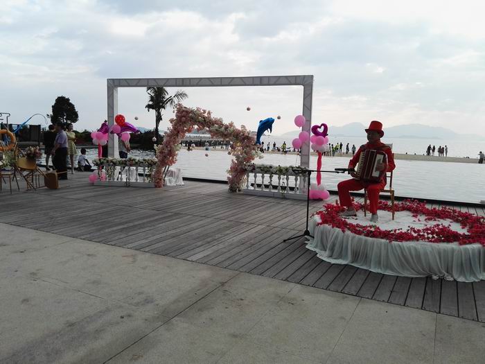 嘉華酒店海邊戶(hù)外婚禮